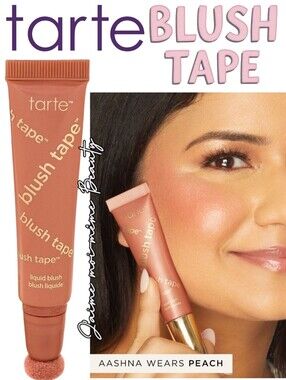 Tarte Shape Tape Shimmering Liquid Blush Wand in Peach